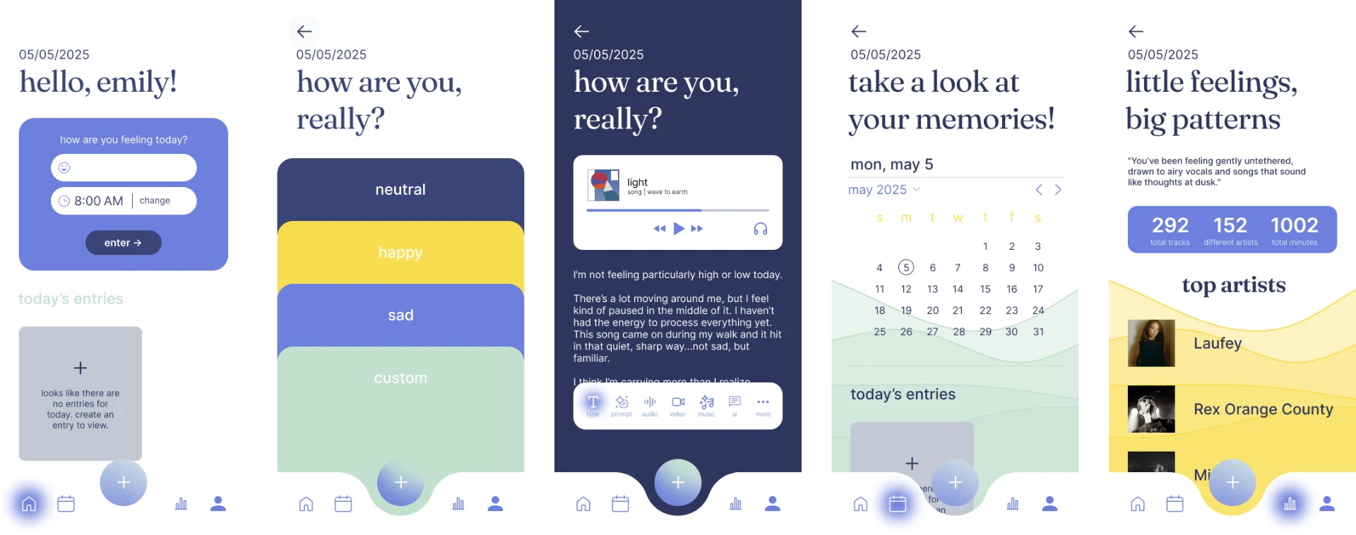Melo — mood entry & lyric annotator